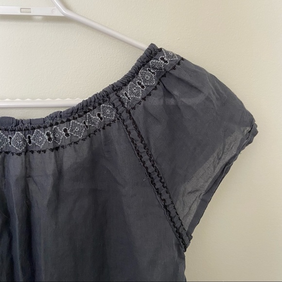 Sheer Boho T-Shirt - Picture 6 of 7